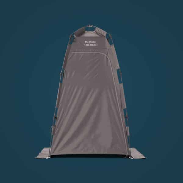 PQ500 - Gray Privacy Shelter - Image 2